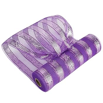 【AURALEE for BIOTOP】 SHEER RIB CD purple Amazon.com: HUIHUANG Purple Deco Mesh 10 inch Wide Purple